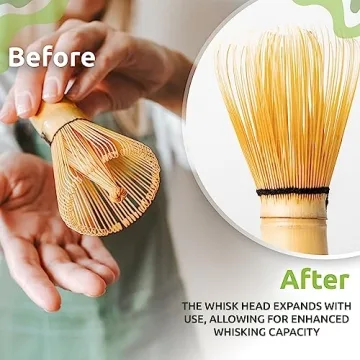 MATCHA DNA Bamboo Whisk Set for Perfect Matcha Preparation