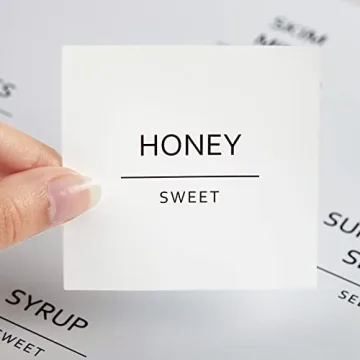 157 Pantry Organization Labels Water Resistant Minimalist Style