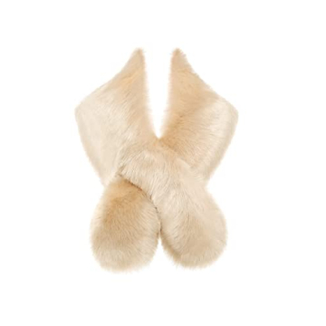 Stylish BABEYOND Faux Fur Shawl for Winter 1920s Events