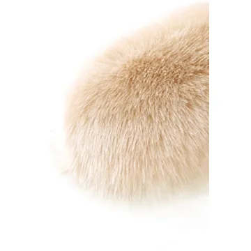 Stylish BABEYOND Faux Fur Shawl for Winter 1920s Events