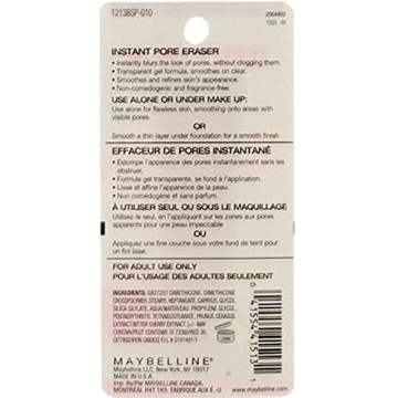 Maybelline Baby Skin Instant Pore Eraser Primer For Flawless Skin