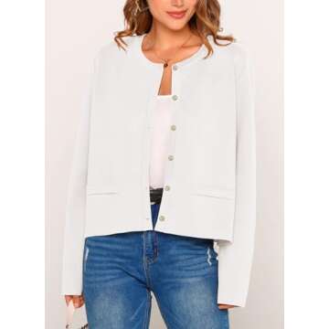 PRETTYGARDEN Winter Cardigan for Women Stylish & Cozy