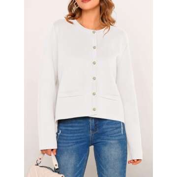 PRETTYGARDEN Winter Cardigan for Women Stylish & Cozy