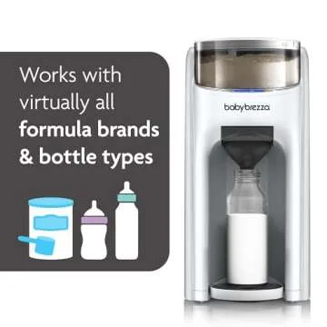 Baby Brezza WiFi Formula Dispenser - Hassle-free Bottle Prep