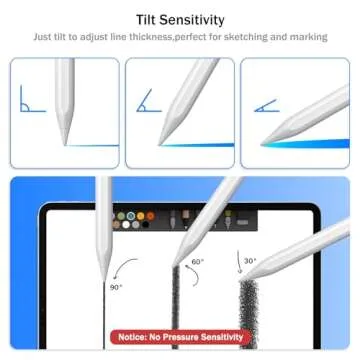Cisteen Stylus Pen for iPad - Tilt Sensor & Fast Charge