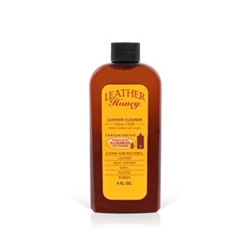 Leather Honey Leather Cleaner - Safe, Non-Toxic Leather Care Since 1968