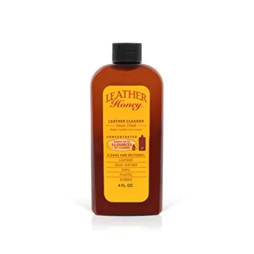 Leather Honey Leather Cleaner - Safe, Non-Toxic Leather Care Since 1968