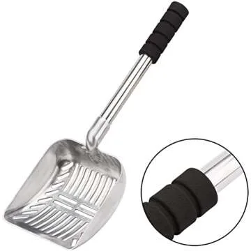 Yangbaga Cat Litter Scoop with Long Handle & Deep Shovel