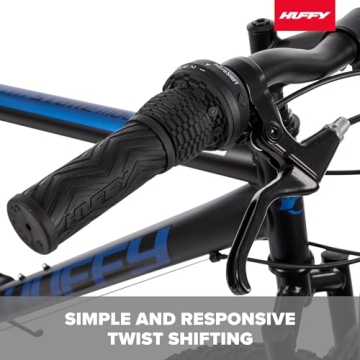 Huffy Stone Mountain Men's 26" Mountain Bike Matte Black 21-Speed