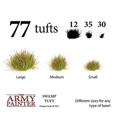 Battlefield Tufts by The Army Painter - 77 Pcs Variety
