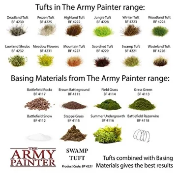 Battlefield Tufts by The Army Painter - 77 Pcs Variety