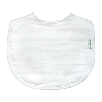 Green Sprouts Organic Cotton Muslin Bibs - 5 Pack