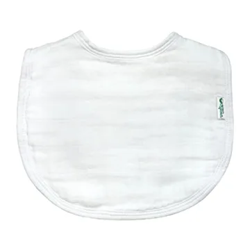 Green Sprouts Organic Cotton Muslin Bibs - 5 Pack