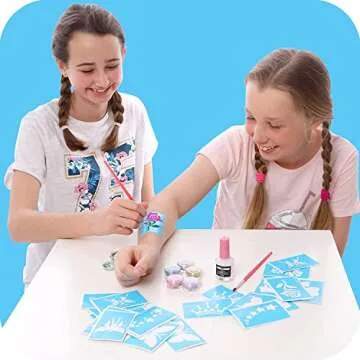 Glitter Tattoo Studio Set for Kids – Fun and Safe!