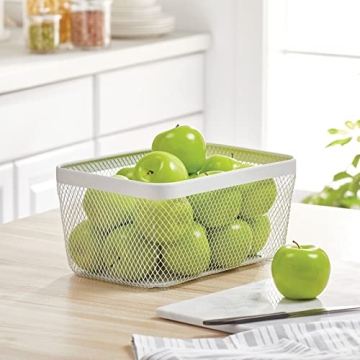 mDesign Steel Food Storage Organizer - 2 Pack