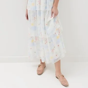 Chic olomisa Rhinestones Ballet Flats for Women