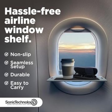spAIRtray Travel Shelf for Airplane Essentials - Must-Have Gadget