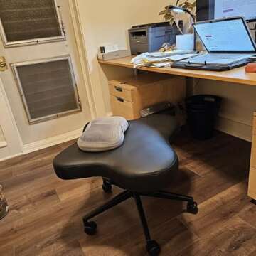 H&A Cross-Legged kneeing Chair for Office or Home, Meditation Seat for Reducing Back Pain, Ergonomic...