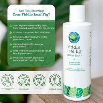 Premium Fiddle Leaf Fig Food for Thriving Plants