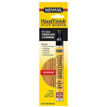 Minwax Wood Finish Stain Marker - Golden Oak - Easy Scratch Repair Solution