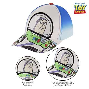 Buzz Lightyear Baseball Cap for Toddler Boys 2-4