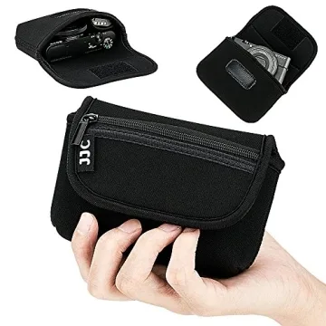 JJC Neoprene Compact Digital Camera Case for Sony Canon Models