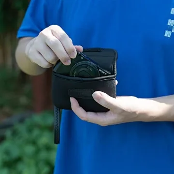 Compact Neoprene Camera Case for Sony Canon Models