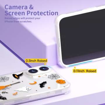 Cute TURYXIA iPhone 16 Halloween Phone Case