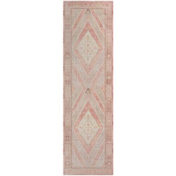 Momeni Isabella Rug Modern Vintage Design in Pink