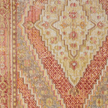 Momeni Isabella Rug Modern Vintage Design in Pink