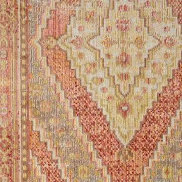 Momeni Isabella Rug Modern Vintage Design in Pink