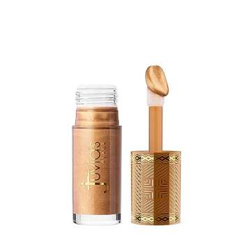 Juvia's Place Nubian Glow Liquid Luminizer Nubian Gleam - Radiant Highlighter Makeup Glowy Tint Dail...