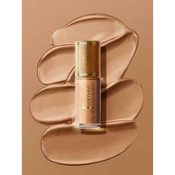 Juvia's Place Nubian Glow Liquid Luminizer Nubian Gleam - Radiant Highlighter Makeup Glowy Tint Daily Dewy Luminous Beauty Creamy Bronzing Skincare Radiating Brightening Natural Shine Face & Cheeks