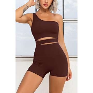 QINSEN Yoga Shorts & Bra Set for Women - Eco-Friendly Activewear