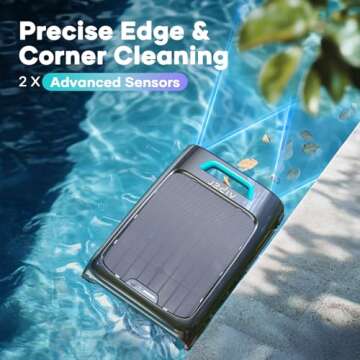 AIPER Surfer S2 Solar Pool Skimmer - Smart & Efficient Cleaning