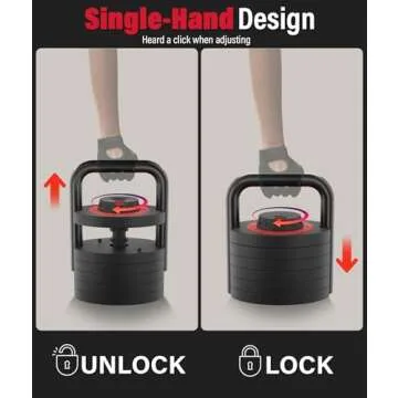 Adjustable Kettlebell Weights for Home Gym | 6 Levels