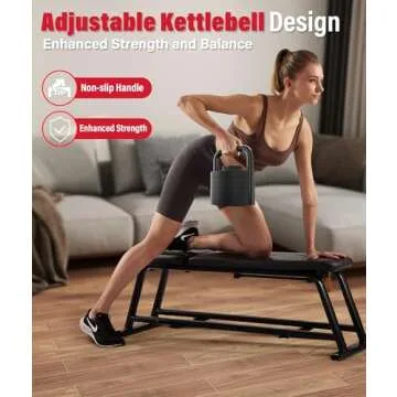 Adjustable Kettlebell Weights for Home Gym | 6 Levels