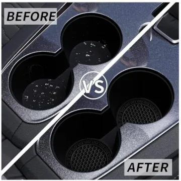 4Pcs Non-Slip Car Cup Coaster Set for Every Vehicle