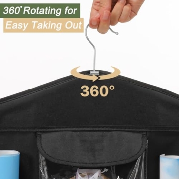 EXLIFBAG Wrapping Paper Storage Double-Sided Organizer