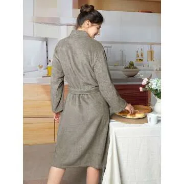 Couples Terry Cotton Kimono Robe Set - Soft & Stylish
