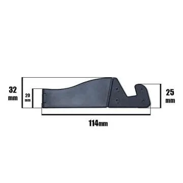 Harapu Universal Smartphone and Tablet Stand - Foldable, Black