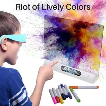 TOTOMIO 3D LED Drawing Board for Creative Kids