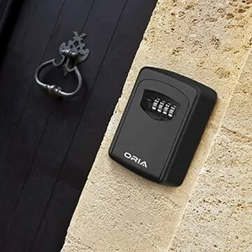 Durable Key Storage Lock Box with Resettable Code