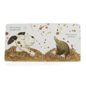 Puppy Makes Mischief Board Book | Jellycat Children's Gift