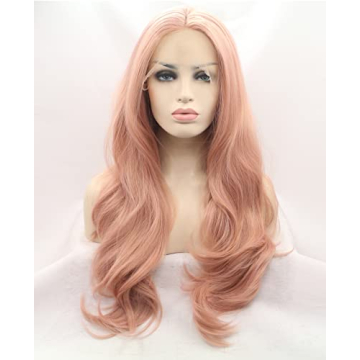 K'ryssma Fashion Orange Pink Lace Wig for Women