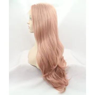 K'ryssma Fashion Orange Pink Lace Wig for Women