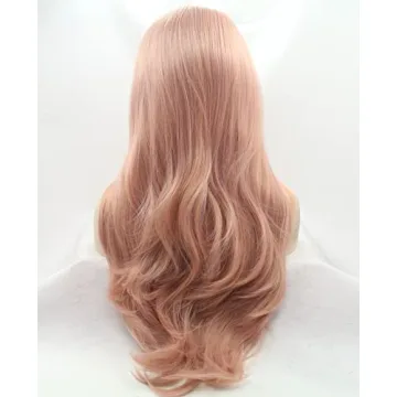 K'ryssma Fashion Orange Pink Lace Wig for Women