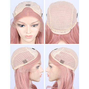 K'ryssma Fashion Orange Pink Lace Wig for Women