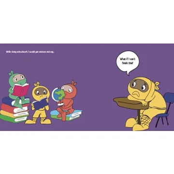 Calm Ninja Book About Calming Anxiety for Kids