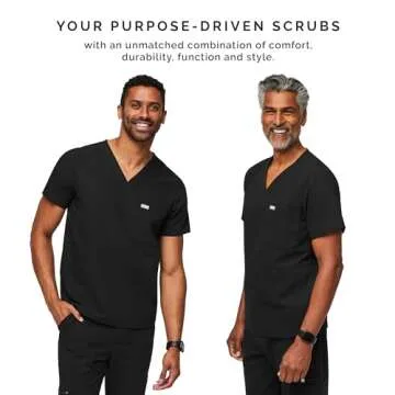 FIGS Chisec Three-Pocket Scrub Top for Men – Ultimate Comfort